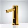 Marsala Minimalist Gold Modern Sensor Soap Dispenser